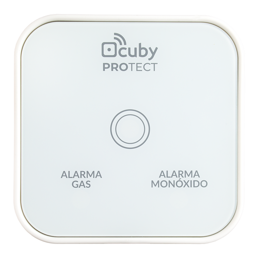 Cuby Protect - Alarma de Monóxido y Gas con conectividad y alertas inteligentes