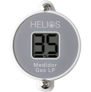 Cuby Helios - Medidor Gas LP con alarma de gas.