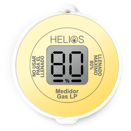 Cuby Helios - LP Gas Meter with gas alarm and free app.