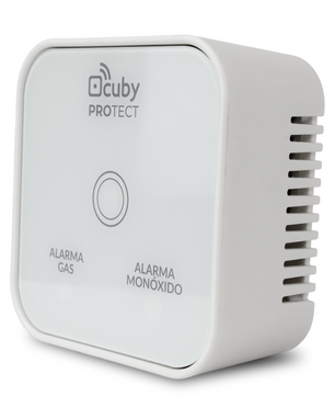 Cuby Protect - Carbon Monoxide and Gas Alarm with connectivity and smart alerts