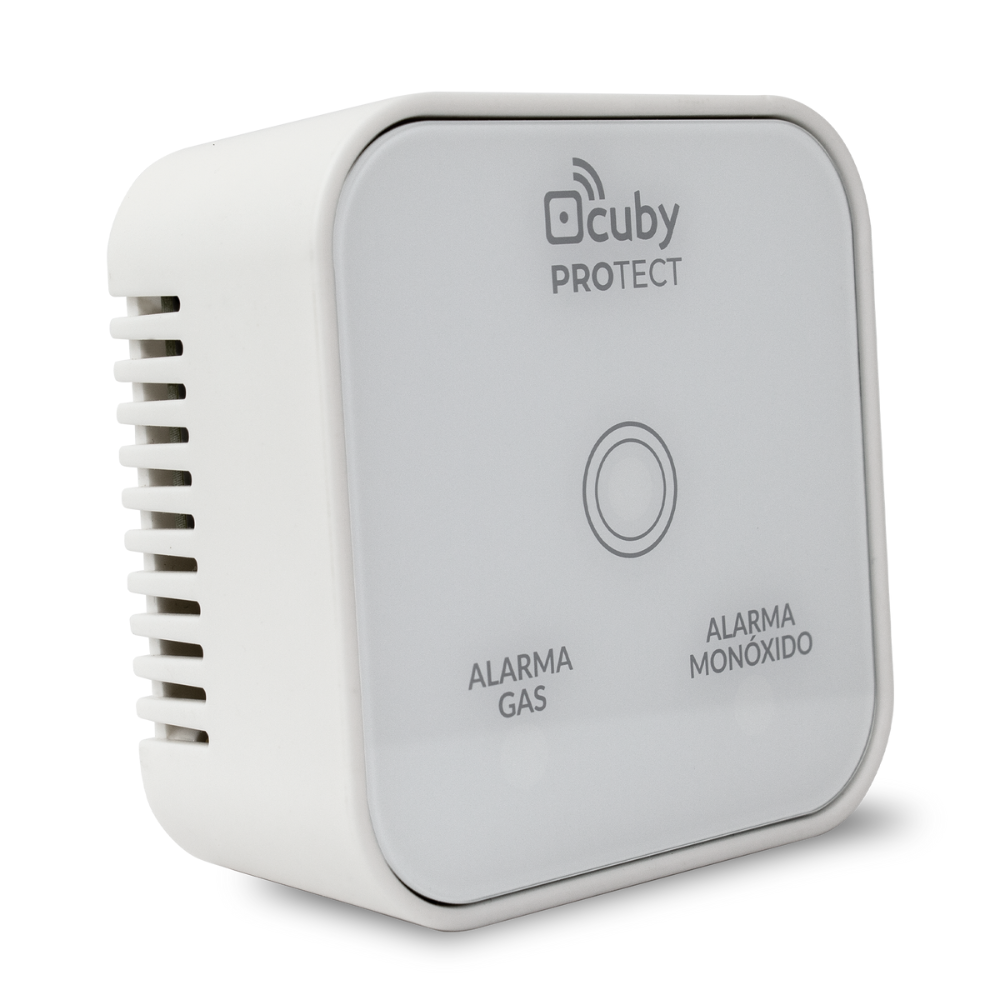 Cuby Switch Cuby Protect - Carbon Monoxide and Gas Alarm with connectivity and sma ...