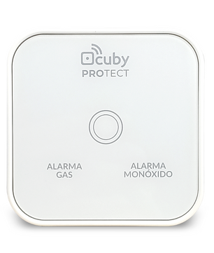 Cuby Protect - Carbon Monoxide and Gas Alarm with connectivity and smart alerts