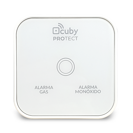 Cuby Protect - Carbon Monoxide and Gas Alarm with connectivity and smart alerts