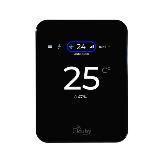 Cuby Terra - Termostato inteligente para minisplit que ahorra energía.