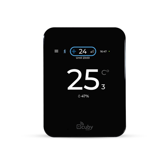 Cuby Terra - Termostato inteligente para minisplit que ahorra energía.