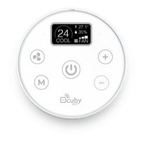 Cuby Aria V - Smart thermostat for Fan and Coil VRF, UMatch and TVR systems.